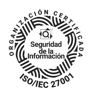 Logo de certificación ISO / IEC 27001:2022